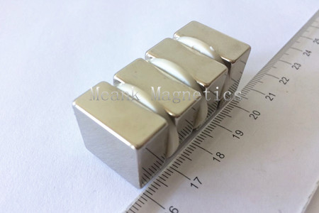 20x20x10mm čtvereční neodymiové magnety