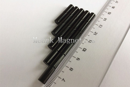 D6x13mm černé magnety na neodymium