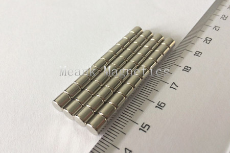 D5x5mm neodymiové magnety na tyče