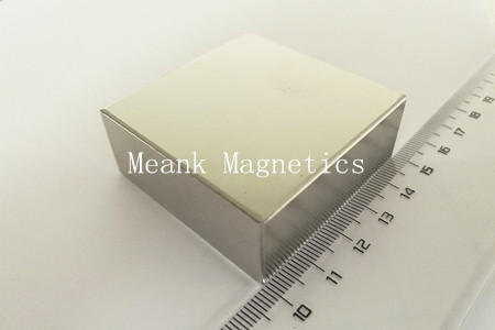 50x50x20 mm vzácných zemin neodymium čtvereční magnety