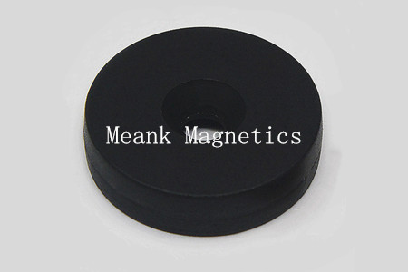 magnet na kruhové kroužky potažené plasty